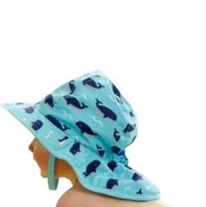 2/$15 Pottery Barn Baby/kids Blue Hat Size 3-12months.